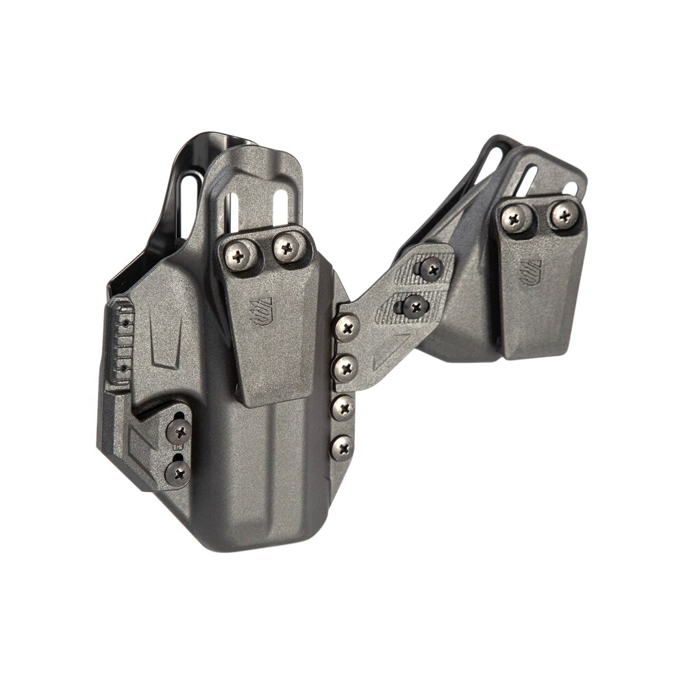 blackhawk stache premium holster kit iwb black polymer belt clip fits fn 509 ambidextrous Blackhawk Stache Premium Holster Kit IWB Black Polymer Belt Clip Sports South item 158348