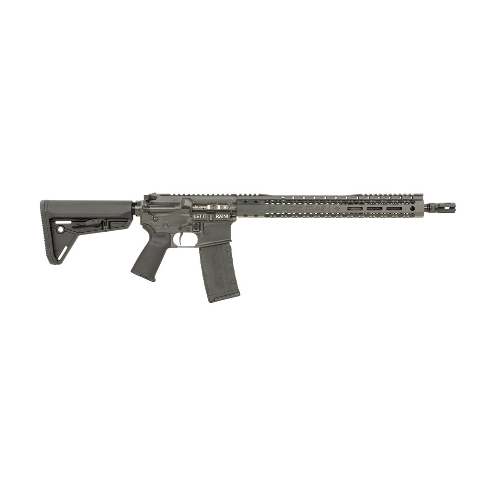 black rain ordnance brosspsmk spec 15+ ssp 5.56x45mm nato 30+1 16", smoke, 15" slim m lok, magpul grip/carbine stock Black Rain Ordnance BROSSPSMK Spec 15+ SSP 5.56x45mm NATO 30+1 16", Smoke, 15" Slim M-LOK, Sports South item 158551