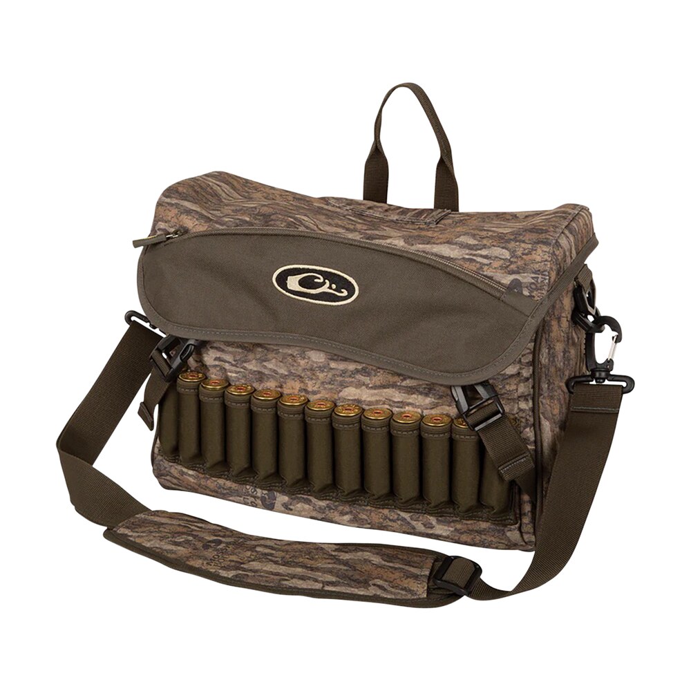 drake waterfowl da1040006 shoulder bag 2.0 mossy oak bottomland, 6 storage pockets, exterior storage & shell loops, choke tube sleeves, adj. shoulder strap Drake Waterfowl DA1040006 Shoulder Bag 2.0 Mossy Oak Bottomland, 6 Storage Pockets, Exterior Sports South item 158574