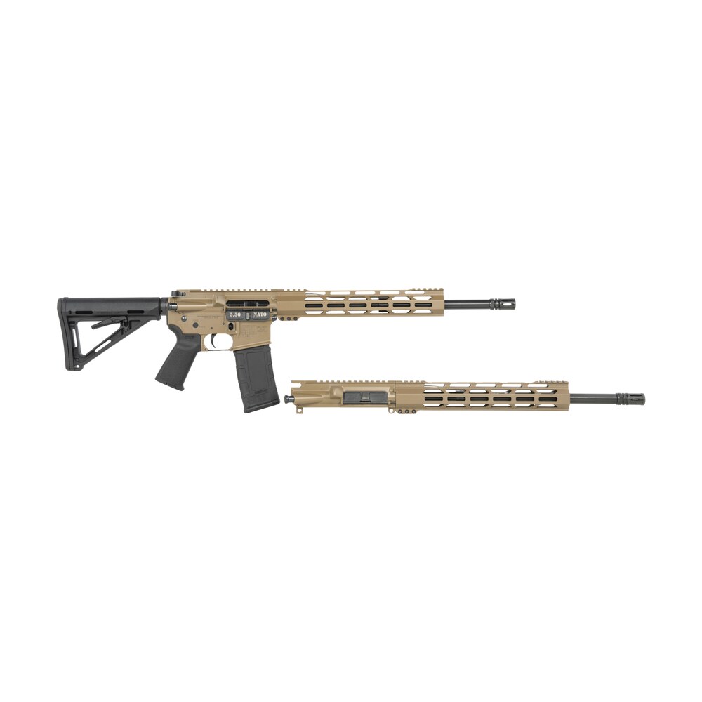 diamondback db1721k061 db15 combo 5.56x45mm nato & 300 blackout 16" 30+1, fde carbon rec/12" m lok handguard, black magpul carbine stock & grip, includes 2 uppers Diamondback DB1721K061 DB15 Combo 5.56x45mm NATO & 300 Blackout 16" 30+1, FDE Carbon Sports South item 158691