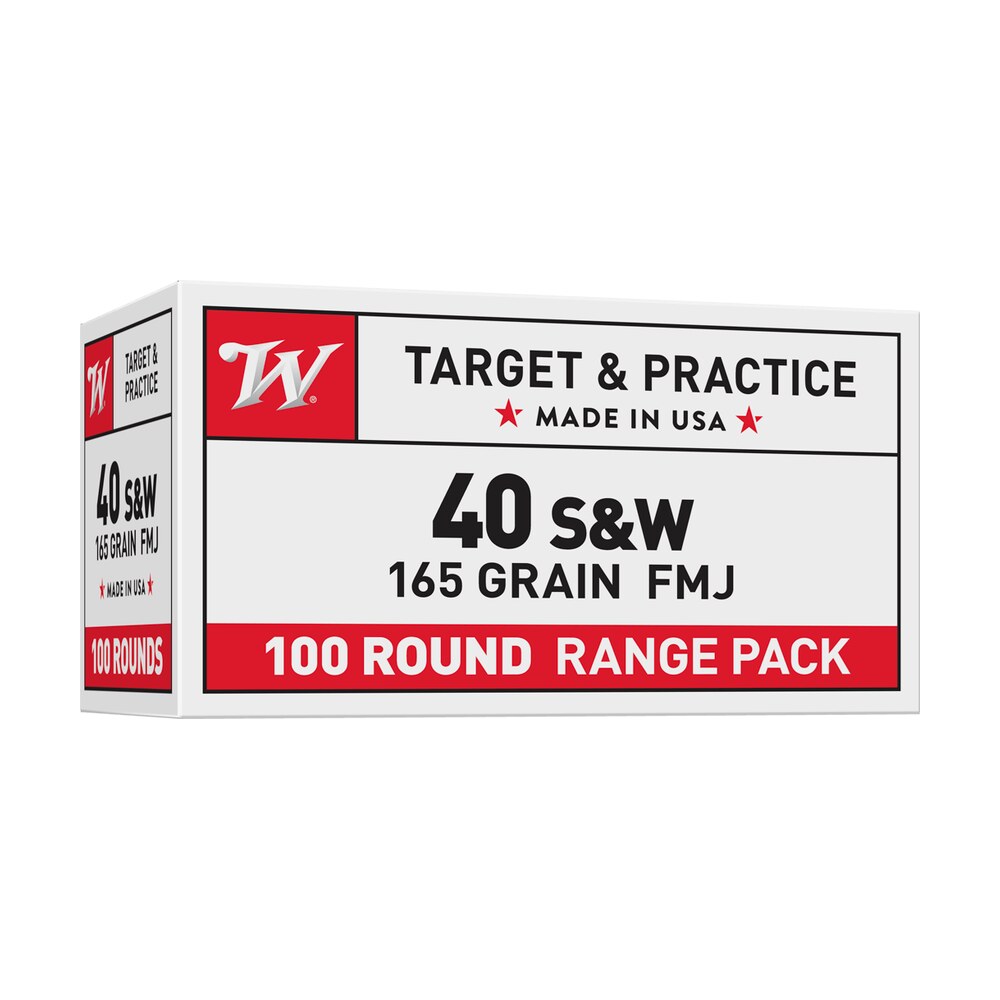 winchester ammo usa40swvp usa value pack 40s&w 165gr full metal jacket 100 per box/5 case Winchester Ammo USA40SWVP USA Value Pack 40S&W 165gr Full Metal Jacket 100 Per Box/5 Case Sports South item 15871