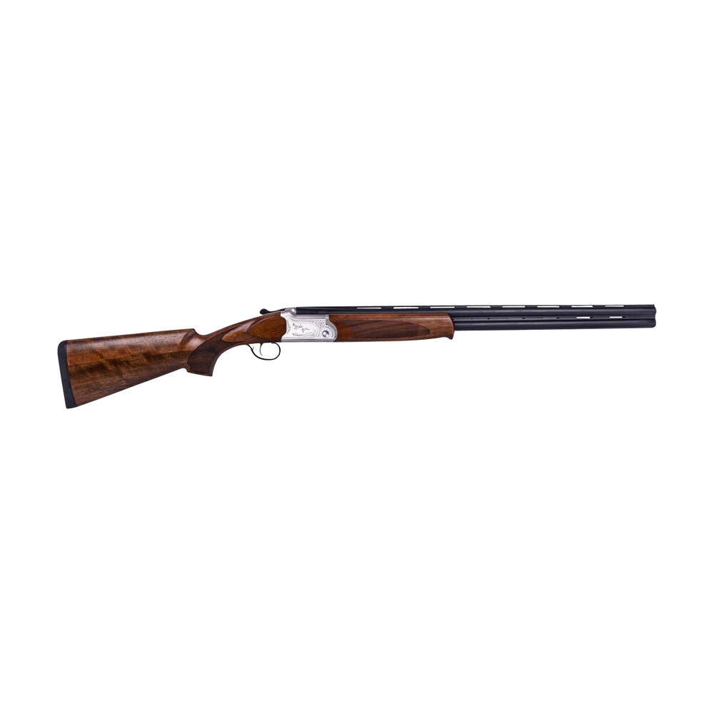 ati gkof28sv cavalry sx 28 gauge 3" 2rd 26" blued o/u barrel, silver engraved rec, oiled turkish walnut stock, 5 chokes ATI GKOF28SV Cavalry SX 28 Gauge 3" 2rd 26" Blued O/U Sports South item 158744