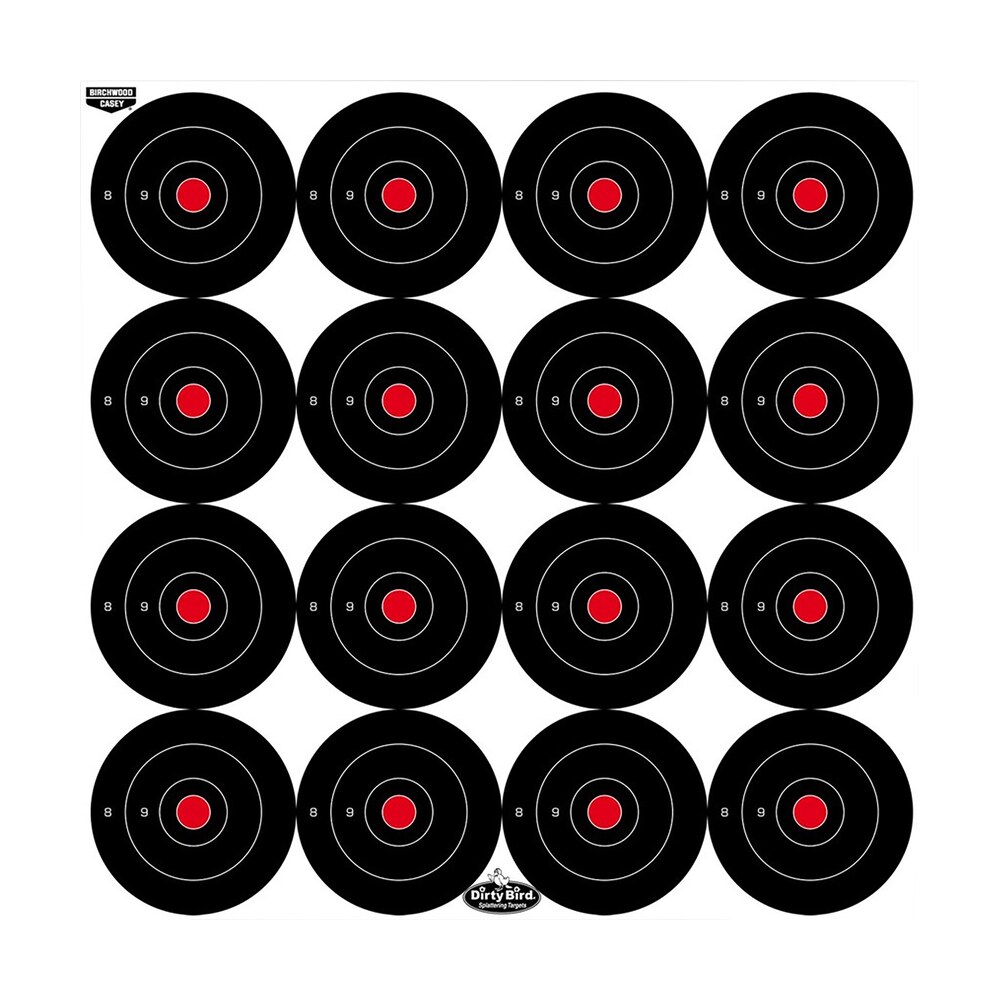 birchwood casey 35309 dirty bird 3″ bullseye tagboard hanging black/white 12 pk Birchwood Casey 35309 Dirty Bird 3" Bullseye Tagboard Hanging Black/White 12 PK Sports South item 15879