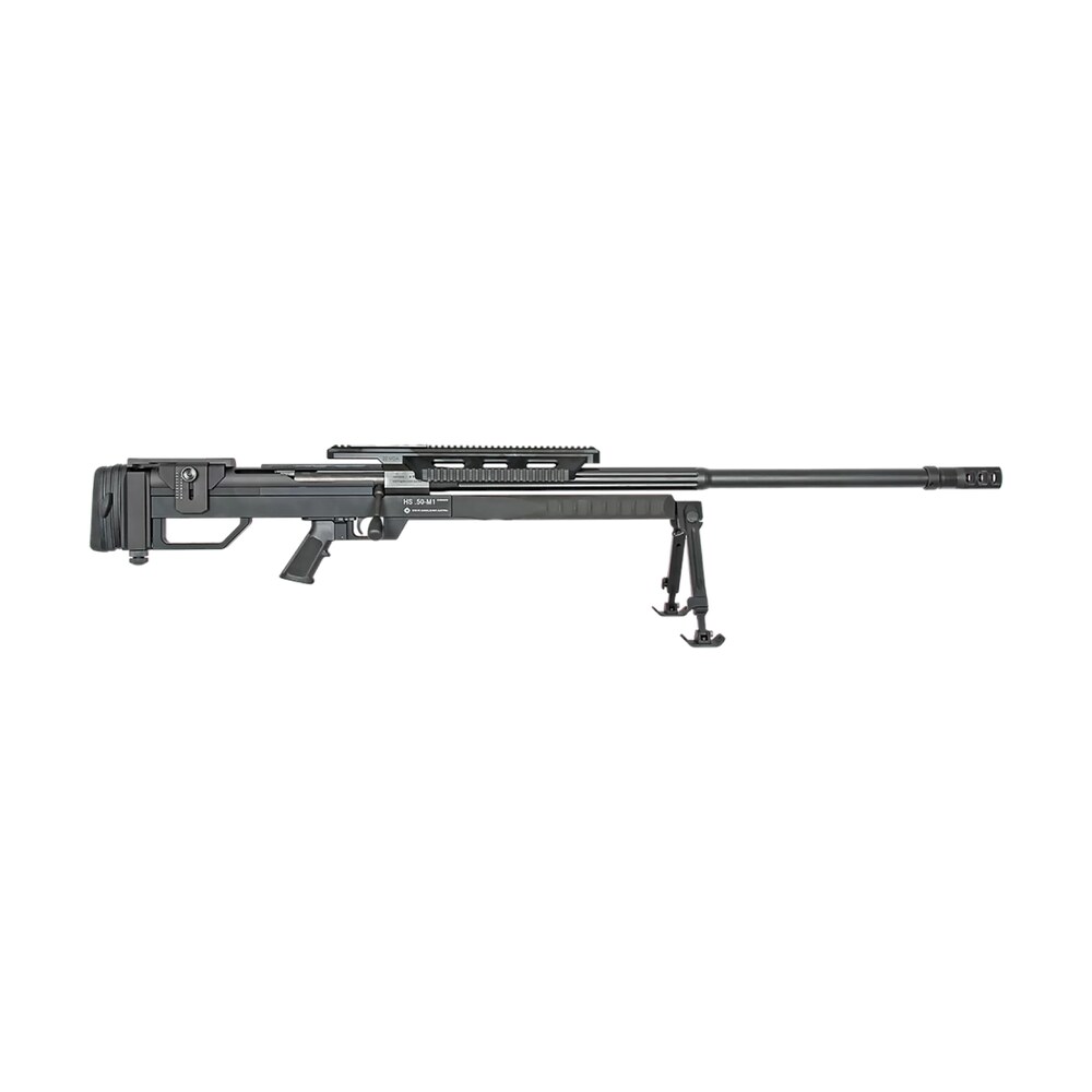 steyr arms 610551 hs 50 m1 50 bmg 5+1 35" black steel barrel, black mannox picatinny rail steel receiver, black synthetic adj chassis stock, black polymer grip Steyr Arms 610551 HS 50 M1 50 BMG 5+1 35" Black Steel Sports South item 159048