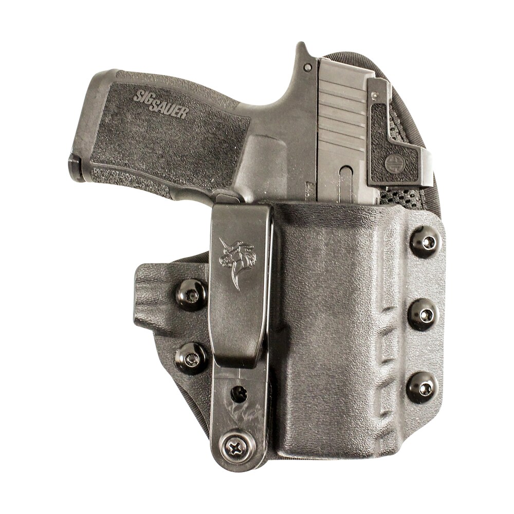 desantis gunhide 206ka6vz0 uni tuk iwb black kydex belt clip fits glock 19/19x/19 gen5/23/32/45 right hand DeSantis Gunhide 206KA6VZ0 Uni-Tuk IWB Black Kydex Belt Clip Sports South item 159263