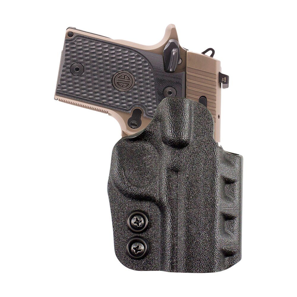 desantis gunhide d94ka1rz0 cazzuto owb black kydex paddle fits s&w m&p 9 shield ez right hand DeSantis Gunhide D94KA1RZ0 Cazzuto OWB Black Kydex Paddle Sports South item 159277