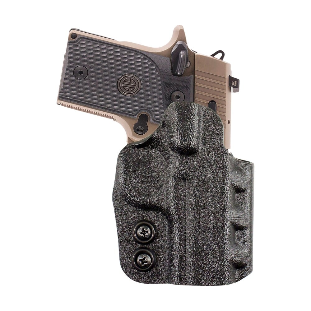desantis gunhide d94kab6z0 cazzuto owb black kydex paddle fits glock 19/19 gen 5/19x/23/32/45 right hand DeSantis Gunhide D94KAB6Z0 Cazzuto OWB Black Kydex Paddle Sports South item 159284