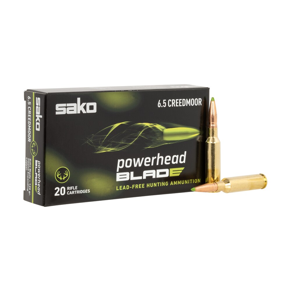 sako (tikka) powerhead blade 6.5creedmoor 120gr 20 per box/10 case SAKO (TIKKA) PowerHead Blade 6.5Creedmoor 120gr 20 Per Box/10 Case Sports South item 159355