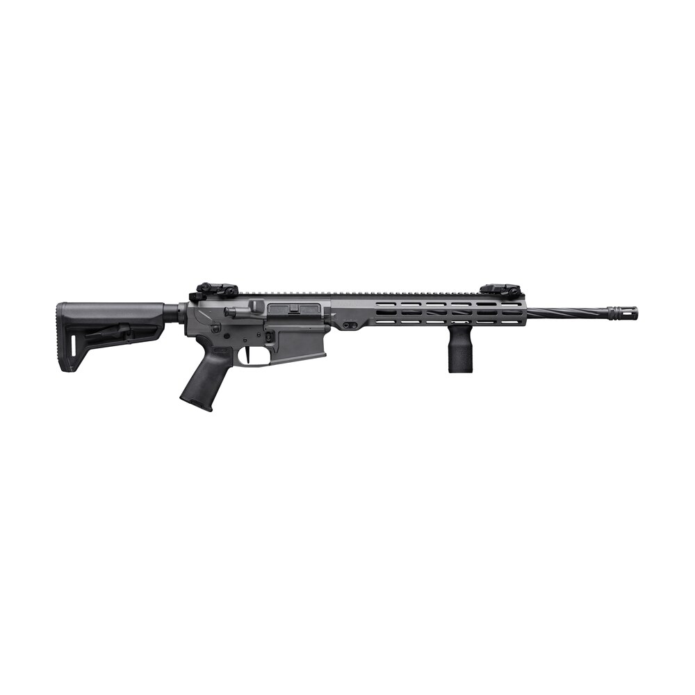 maxim defense mxm49685 md10 l 308 win 20+1 16" fluted barrel, black cerakote finish, m lok handguard, magpul furniture, sl k stock, mvg grip, mbus sights, blackout defense flat trigger Maxim Defense MXM49685 MD10 L 308 Win 20+1 16" Fluted Sports South item 159402