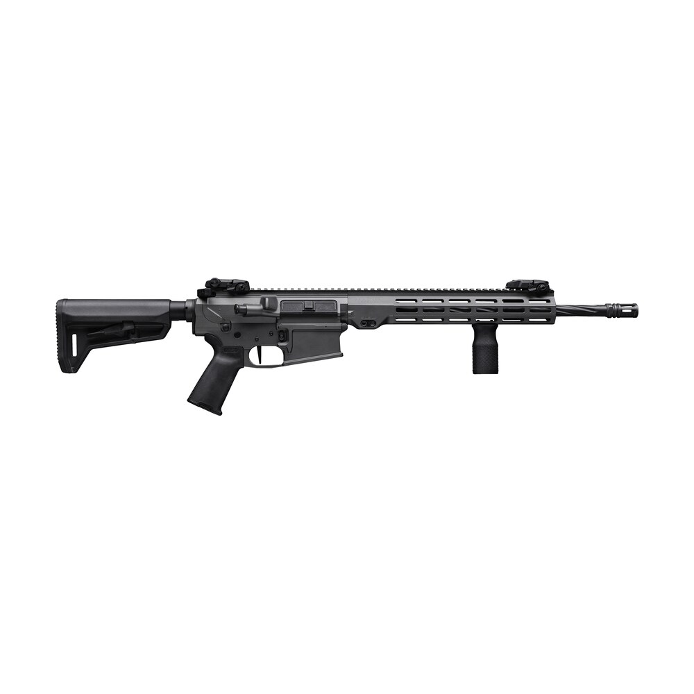 maxim defense mxm49689 md10 l 6.5 creedmoor 20+1 18" fluted barrel, sniper gray rec/m lok handguard, black magpul furniture, sl k stock, mvg grip, mbus sights, blackout defense flat trigger Maxim Defense MXM49689 MD10 L 6.5 Creedmoor 20+1 18" Fluted Sports South item 159403