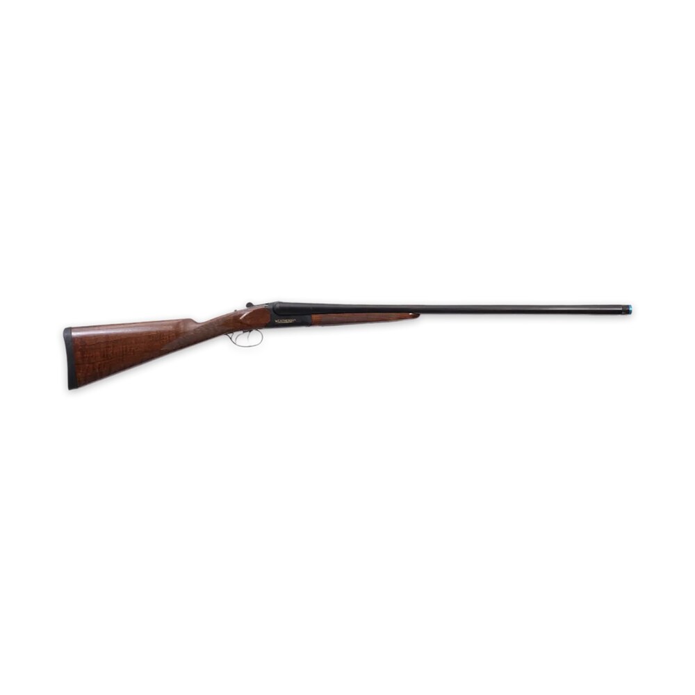 weatherby og14128dsm orion 410 gauge break open 3" 2 shot 28" blued side by side barrel, blued steel receiver, straight english w/splinter forend walnut wood stock Weatherby OG14128DSM Orion 410 Gauge Break Open 3" 2 Shot 28" Blued Side By Side Sports South item 159486