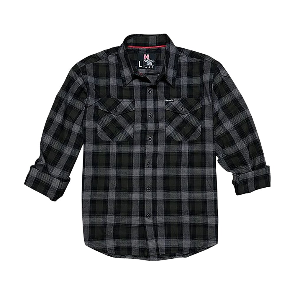 hornady gear 32216 flannel shirt 3xl olive/black/gray, cotton/polyester, relaxed fit button up Hornady Gear 32216 Flannel Shirt 3XL Olive/Black/Gray, Cotton/Polyester, Relaxed Sports South item 159691