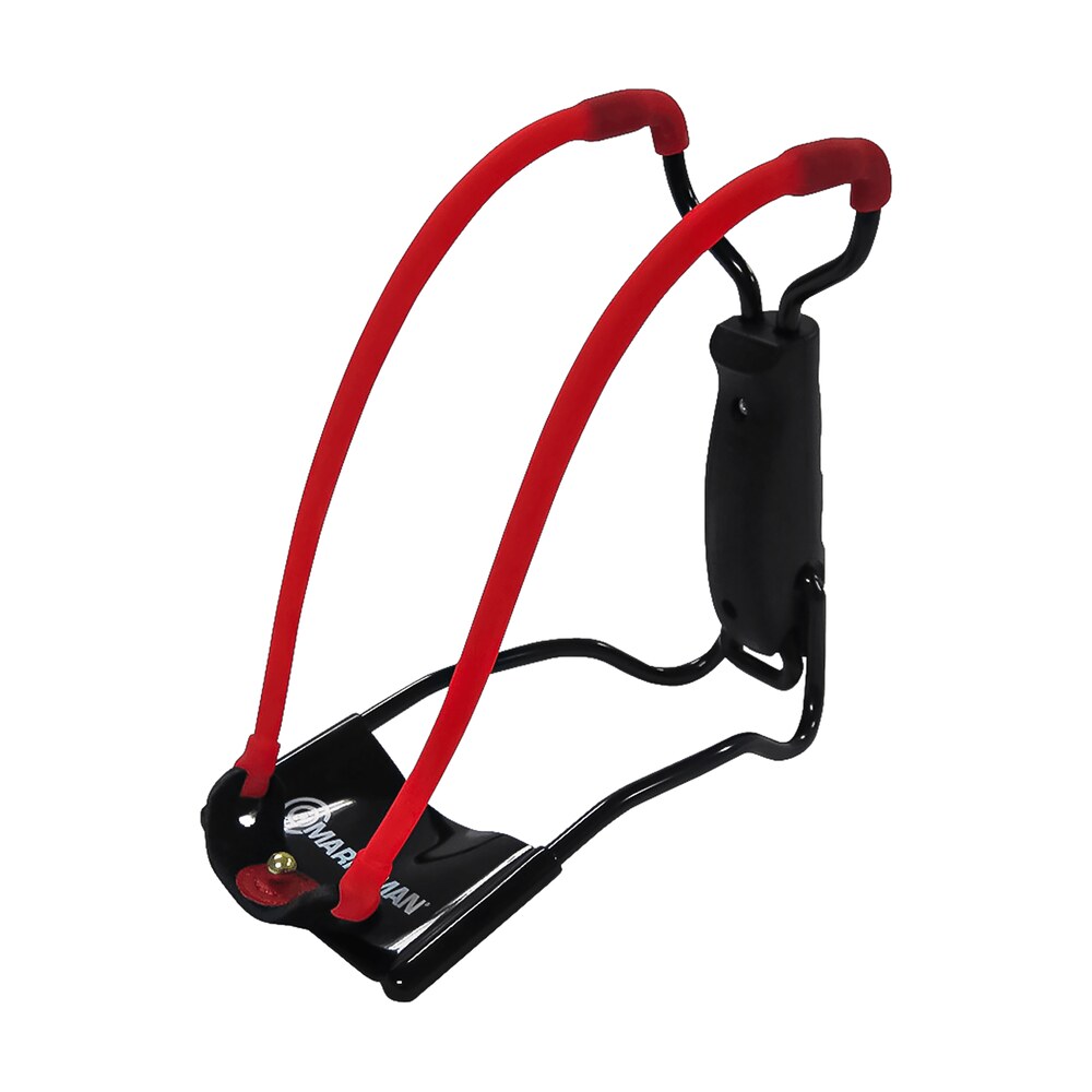 marksman 3055 marksman 3055 folding slingshot red hyper velocity band black molded handle Marksman 3055 Marksman 3055 Folding Slingshot Red Hyper-Velocity Band Black Molded Handle Sports South item 15971