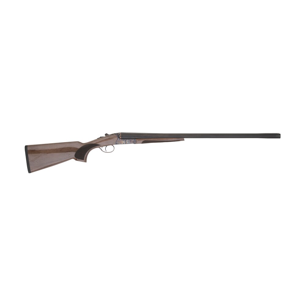 tristar 38004 phoenix 20 gauge break open 3" 2rd 28" blued side by side barrel, color case hardened steel receiver, fixed gloss walnut stock, ambidextrous TriStar 38004 Phoenix 20 Gauge Break Open 3" 2rd 28" Blued Side By Side Sports South item 159780