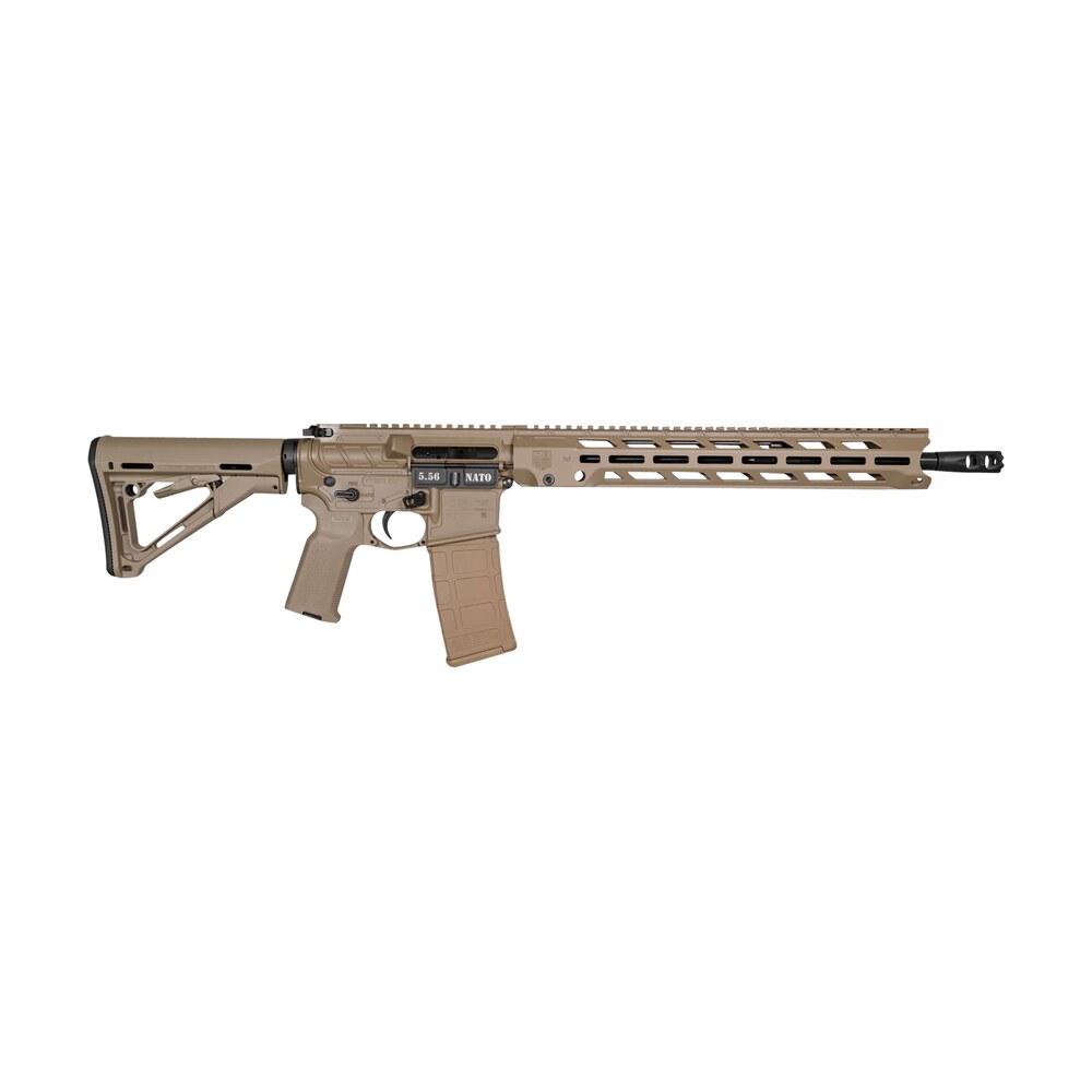 diamondback db1784k061 db15 5.56x45mm nato 30+1 16", fde, 15" m lok anti rotation handguard, magpul ctr stock & k2 grip, obsidian muzzle brake, ambi safety Diamondback DB1784K061 DB15 5.56x45mm NATO 30+1 16", FDE, 15" M-Lok Anti-Rotation Handguard, Sports South item 159787