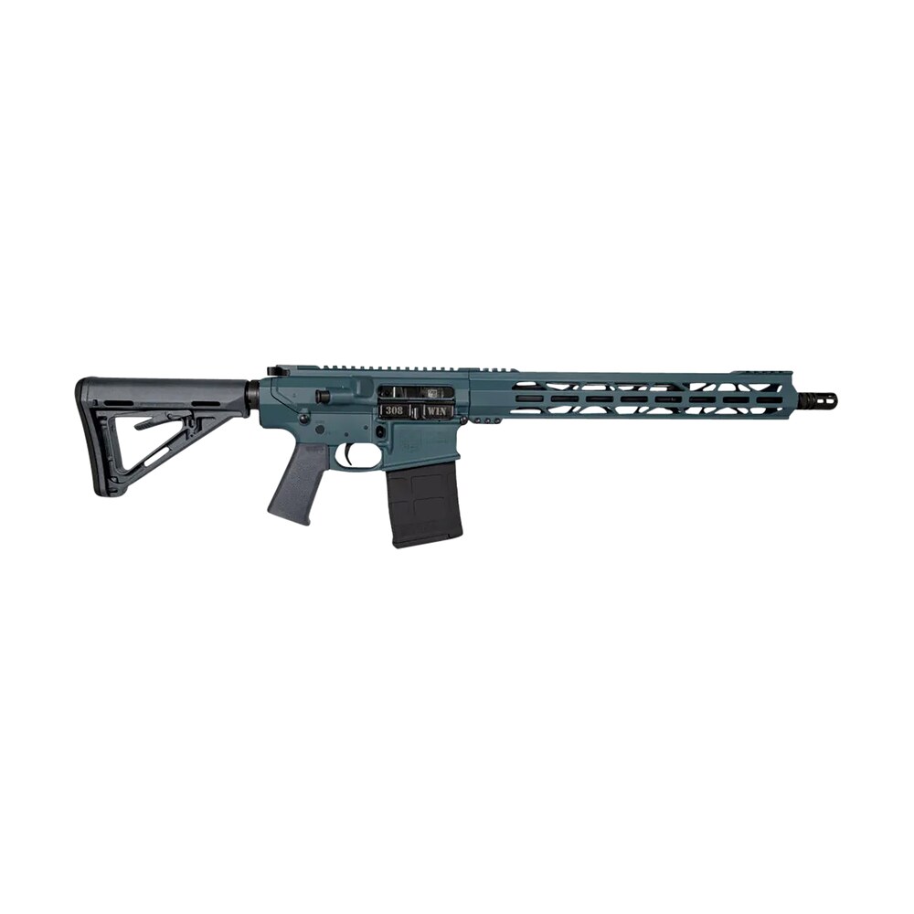diamondback db1018c251 db10 308 win 16" 20+1, jesse james civil defense blue rec/15" m lok handguard, oem carbon lower, magpul carbine stock & k grip, a2 flash hider Diamondback DB1018C251 DB10 308 Win 16" 20+1, Jesse James Civil Defense Blue Rec/15" M-Lok Sports South item 159790
