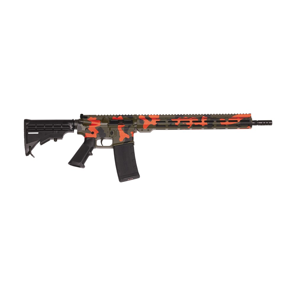 great lakes firearms gl15223mcmp ar 15 mission 223 wylde 30+1 16", deer camp camo rec/15" m lok handguard, black carbine stock & a2 grip, muzzle brake Great Lakes Firearms GL15223MCMP AR-15 Mission 223 Wylde 30+1 16", Deer Camp Camo Rec/15" M-Lok Sports South item 159857