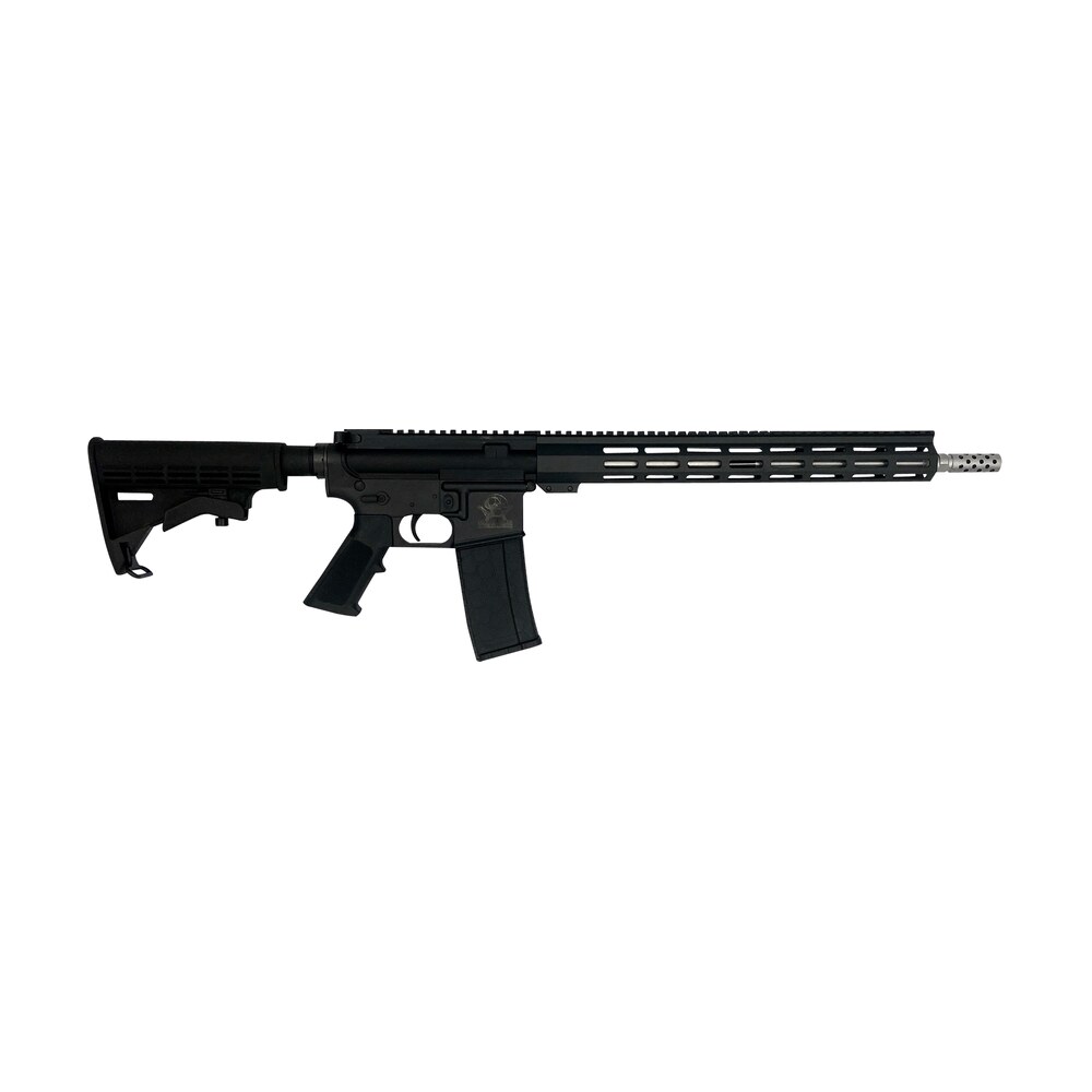 great lakes firearms gl15223sslblk ar 15 223 wylde 30+1 16", black, 15" m lok handguard, carbine stock, a2 grip, muzzle brake left hand Great Lakes Firearms GL15223SSLBLK AR-15 223 Wylde 30+1 16", Black, 15" M-Lok Handguard, Sports South item 159861