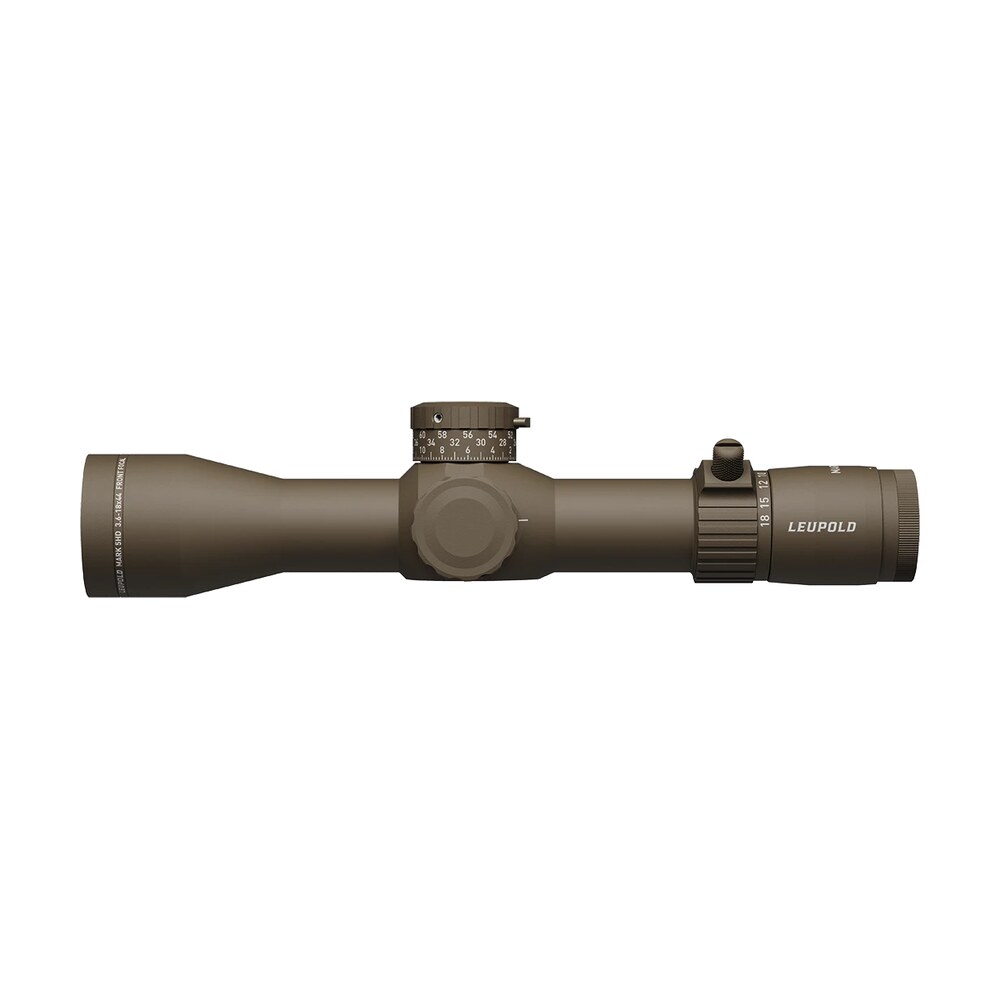 leupold 185066 mark 5hd flat dark earth 3.6 18x44mm, 35mm tube, ffp pr1 moa reticle Leupold 185066 Mark 5HD Flat Dark Earth 3.6-18x44mm, 35mm Tube, FFP PR1 MOA Reticle Sports South item 159936