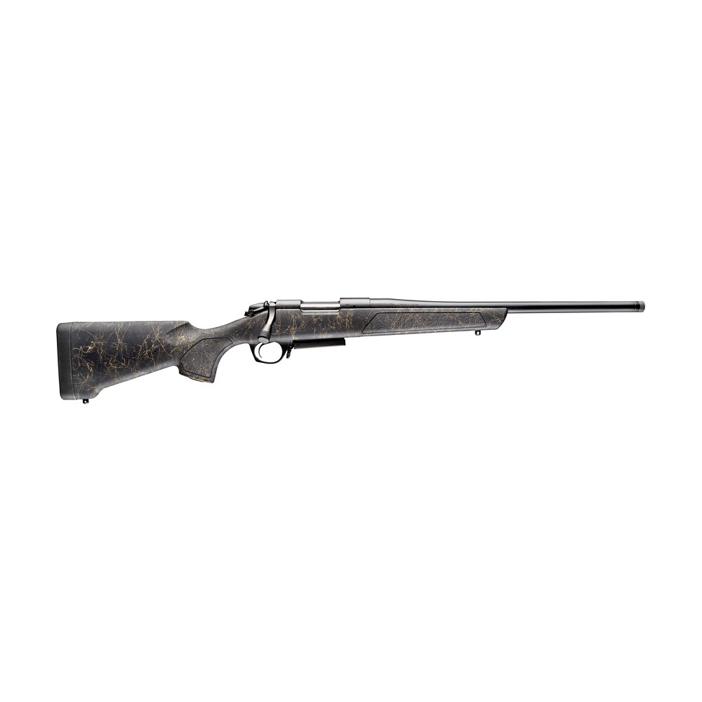 bergara rifles b14sm909 b 14 stoke 6.5 prc 3+1, 20" graphite black cerakote #4.5 contour threaded barrel, graphite black cerakote steel receiver, black webbed tan fixed w/softtouch synthetic stock Bergara Rifles B14SM909 B-14 Stoke 6.5 PRC 3+1, 20" Graphite Black Cerakote #4.5 Contour Sports South item 160162