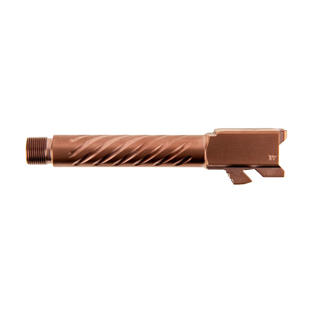 ballistic advantage bapsg195t3r premium series 9mm luger fits glock 19 gen 3 5 spiral fluted threaded copper pvd stainless steel Ballistic Advantage BAPSG195T3R Premium Series 9mm Luger Sports South item 160225
