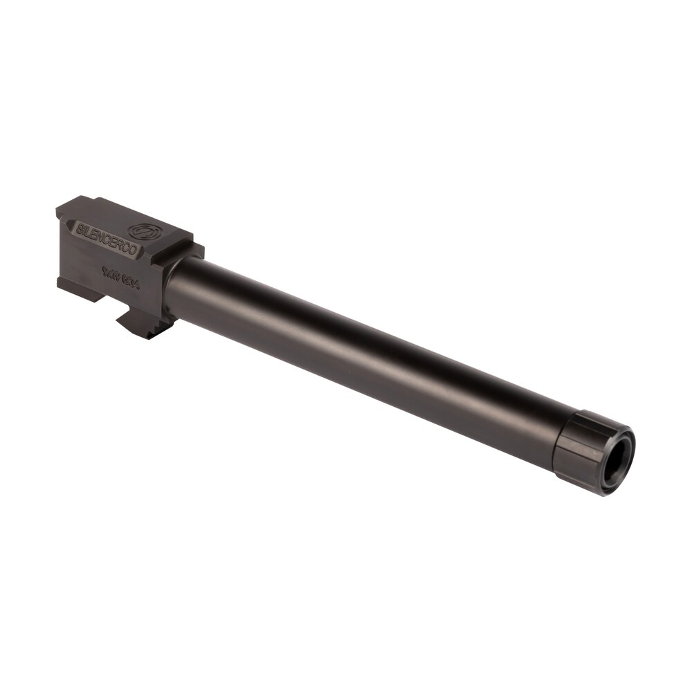 silencerco ac860 glock 9mm luger 5.80" threaded black nitride stainless steel, fits glock 34 gen1 4 SilencerCo AC860 Glock 9mm Luger 5.80" Threaded Black Nitride Stainless Steel, Sports South item 160250