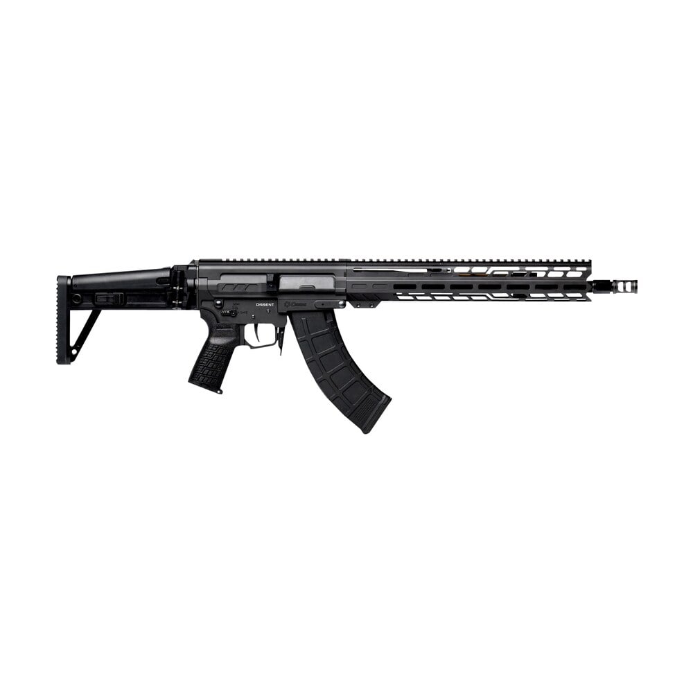 cmmg 86a7f0bab dissent mk47 7.62x39mm 30+1 (2) 14.30" p&w, black armor, side charging handle rec, 13.50" m lok handguard, side folding stock, zeroed grip, svd brake, 60/90 ambi safety, adj. gas block CMMG 86A7F0BAB Dissent MK47 7.62x39mm 30+1 (2) 14.30" P&W, Black Armor, Side Charging Sports South item 160290