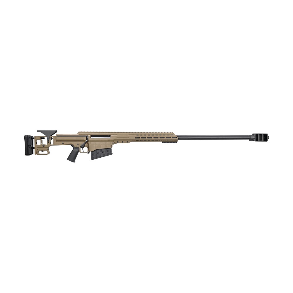barrett 19612 mrad elr 416 barret 10+1 36" fluted barrel, fde, m lok handguard, folding adj. stock, magpul grip, adj. match grade trigger, muzzle brake Barrett 19612 MRAD ELR 416 Barret 10+1 36" Fluted Sports South item 160495
