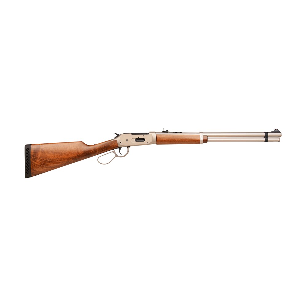 gforce arms gflvr3030ss saddlehorn 30 30 win 5+1 20" stainless steel barrel, stainless aluminum receiver, fixed turkish walnut stock, right hand Gforce Arms GFLVR3030SS Saddlehorn 30-30 Win 5+1 20" Stainless Steel Sports South item 160580