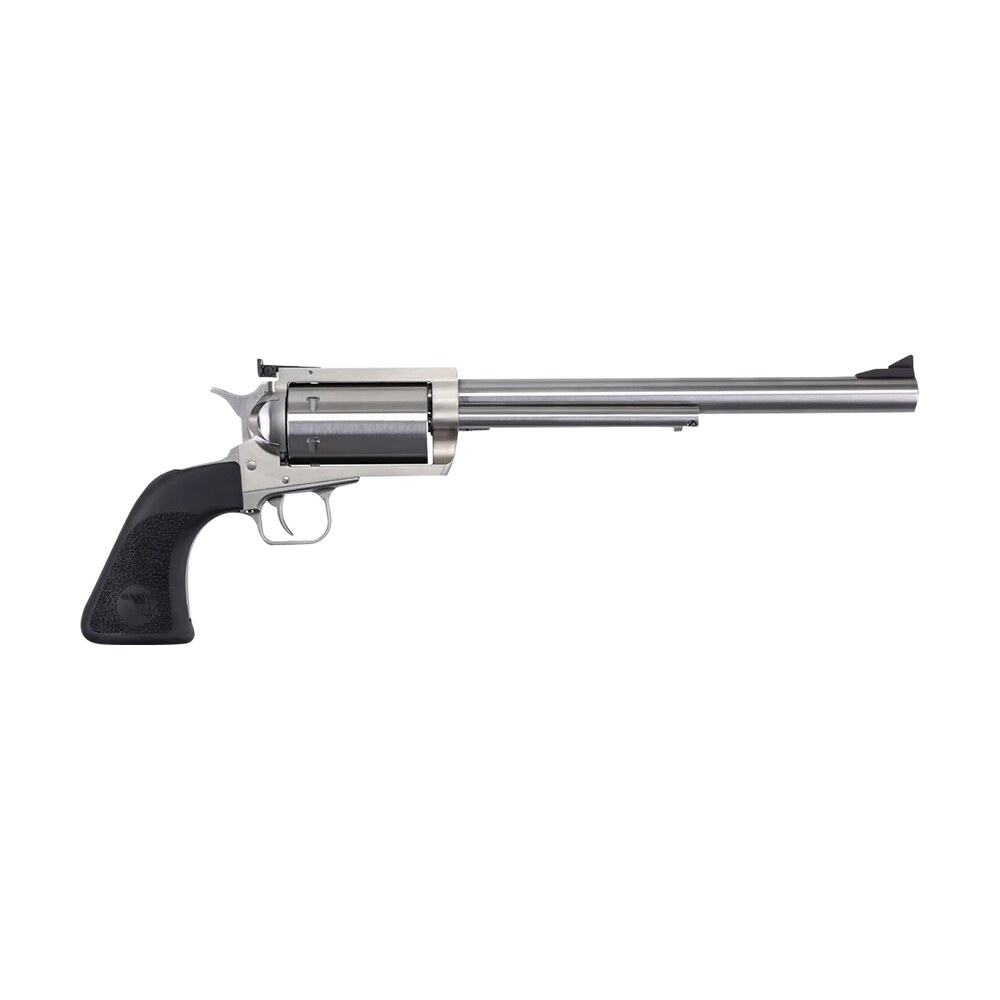 magnum research bfr360 bfr extra large 360 buckhammer 6+1 shot 10" brushed stainless steel barrel & cylinder, stainless stainless steel frame, black rubber grip, exposed hammer Magnum Research BFR360 BFR Extra Large 360 Buckhammer 6+1 Shot 10" Brushed Stainless Steel Sports South item 160678