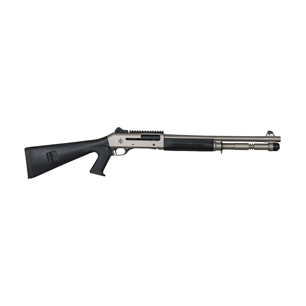 mac 21000153 1014 marine 12 gauge 3" 5+1 18.50", electroless nickel barrel/rec, synthetic furniture, fixed pistol grip stock, ghost ring sight, optics mount, 3 chokes MAC 21000153 1014 Marine 12 Gauge 3" 5+1 18.50", Electroless Nickel Barrel/Rec, Synthetic Sports South item 160752