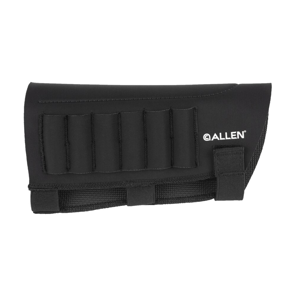 allen 18427 buttstock shell holder black neoprene 223 300 win magnum 6rd velcro mount Allen 18427 Buttstock Shell Holder Black Neoprene 223-300 Win Magnum 6rd Velcro Mount Sports South item 161180