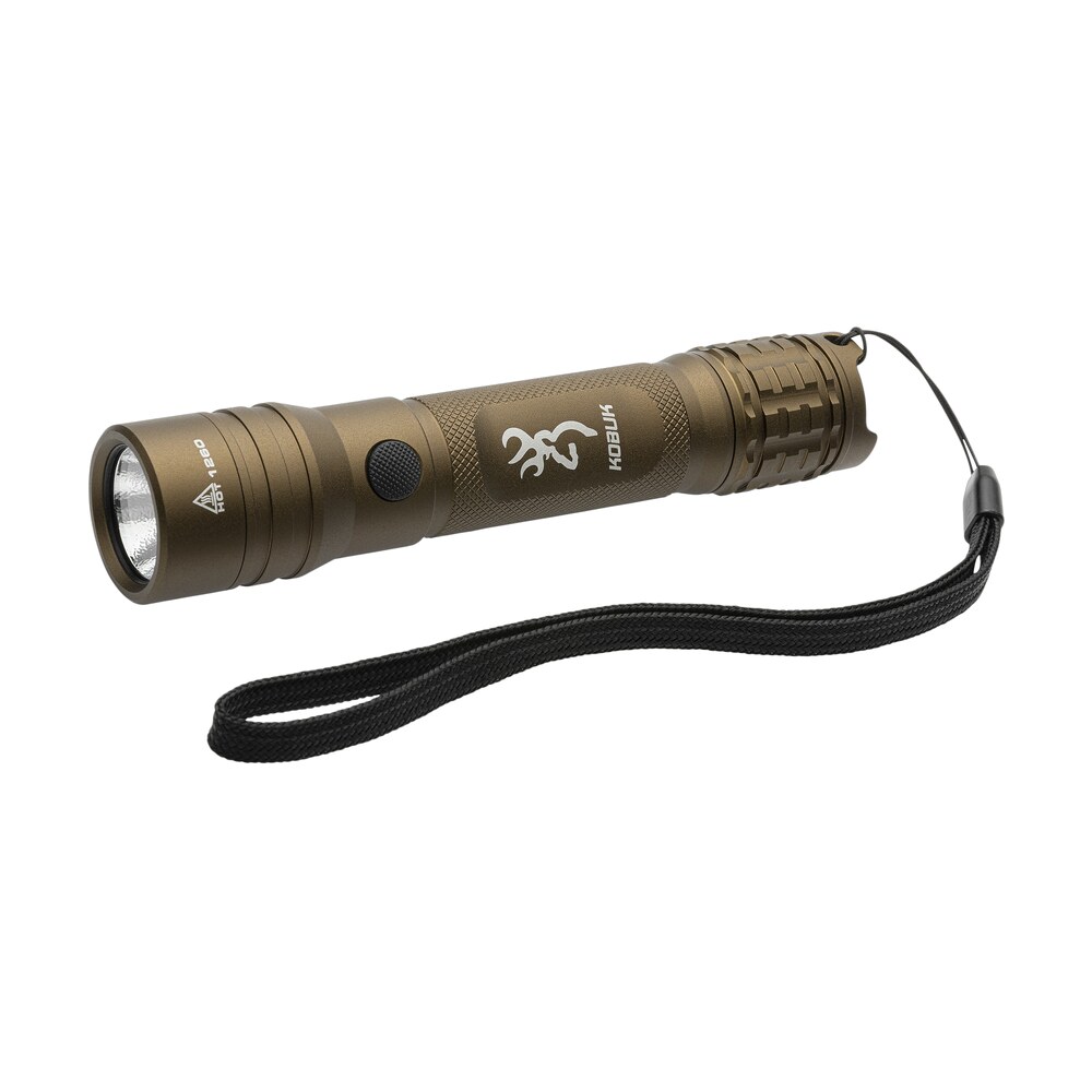 browning 3711260 kobuk flashlight burnt bronze 15/2000 lumens white nichia led Browning 3711260 Kobuk Flashlight Burnt Bronze 15/2000 Lumens White Nichia LED Sports South item 161434
