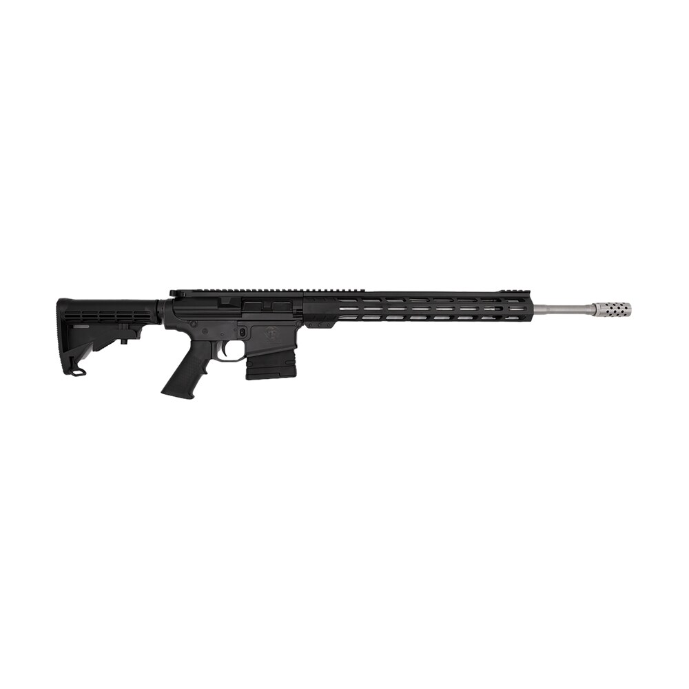 great lakes firearms ar 10 6.5 creedmoor 10+1 20" stainless barrel, black rec, 15.25" m lok handgaurd, carbine stock, a2 grip, muzzle brake Great Lakes Firearms AR-10 6.5 Creedmoor 10+1 20" Stainless Sports South item 161497