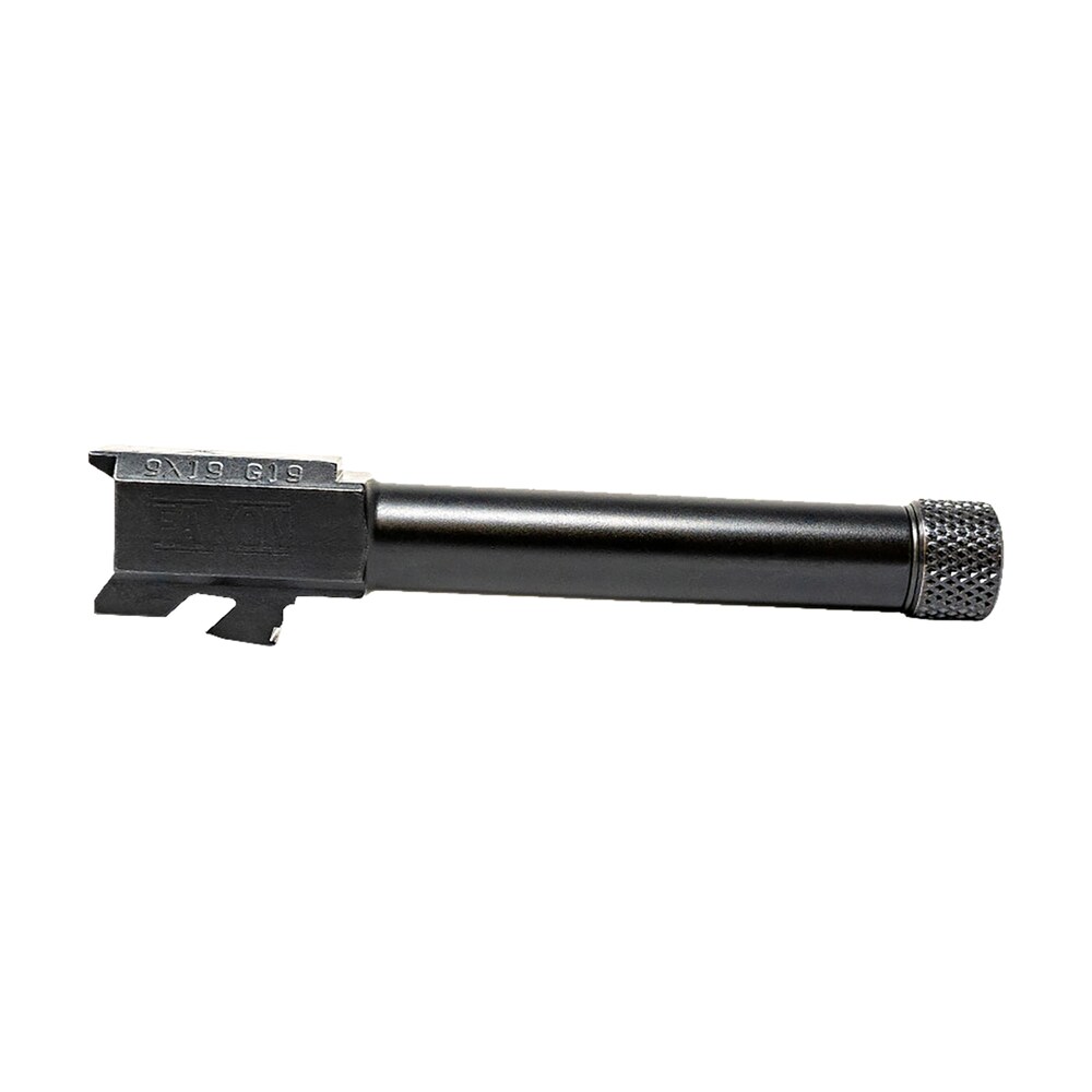 faxon firearms ga910n19ngqt duty series 9mm luger compatible w/glock 19 gen2 5, threaded black nitride steel Faxon Firearms GA910N19NGQT Duty Series 9mm Luger Compatible Sports South item 161590