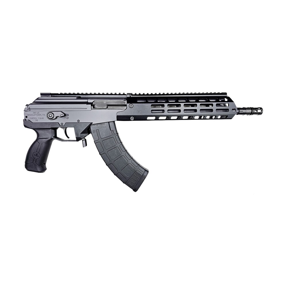 iwi us gap33 galil ace gen ii 7.62x39mm 30+1 13" black nitride threaded barrel, m lok handguard, black picatinny rail receiver, black grip, right hand IWI US GAP33 Galil Ace Gen II 7.62x39mm 30+1 13" Black Nitride Threaded Sports South item 161681