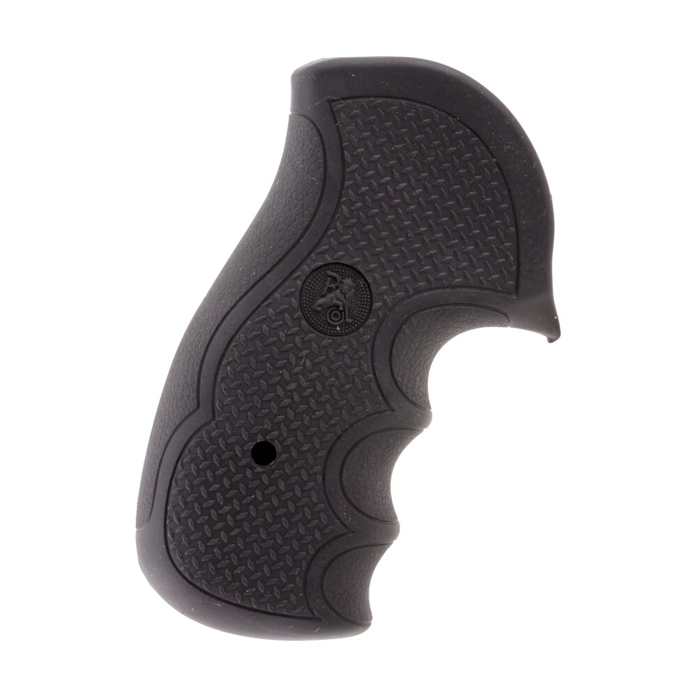 pachmayr 02484 diamond pro grip diamond checkering black rubber with finger grooves for ruger gp100 Pachmayr 02484 Diamond Pro Grip Diamond Checkering Black Rubber Sports South item 16176
