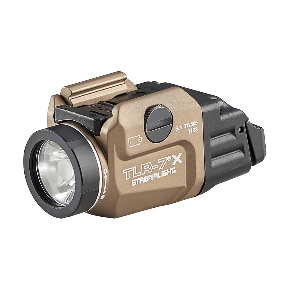 streamlight 69429 tlr 7x gun light flat dark earth 500 lumens white led Streamlight 69429 TLR-7X Gun Light Flat Dark Earth 500 Lumens White LED Sports South item 161957