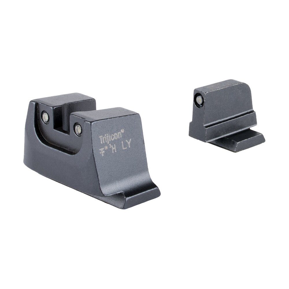 trijicon sa240c601150 suppressor/optic height sights green/tritium black outline front sight green/tritium black outline rear sight smith & wesson m&p c.o.r.e./ m&p m2.0 Trijicon SA240C601150 Suppressor/Optic Height Sights Green/Tritium Black Outline Front Sports South item 162047