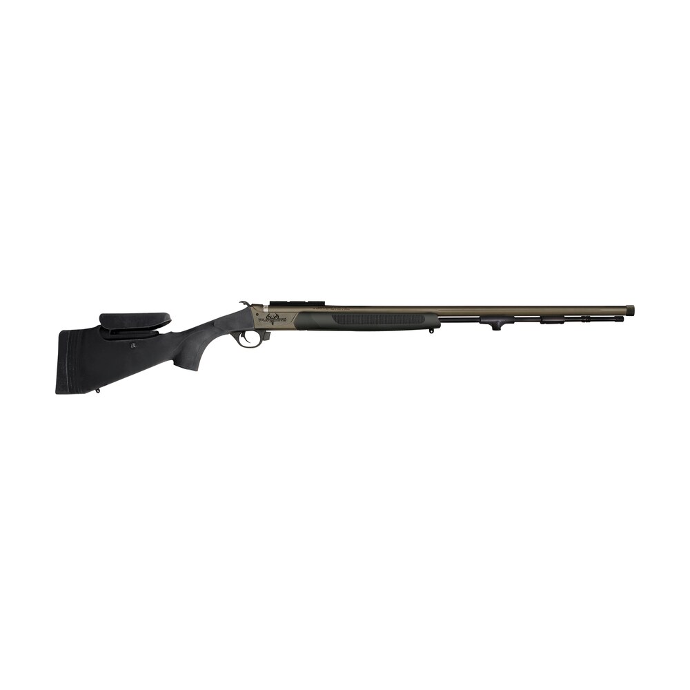 traditions r74660450b pursuit xt pro 50 cal tungsten cerakote 26" fluted/threaded w/vapr twist barrel, black adj cheek piece & lop synthetic stock Traditions R74660450B Pursuit XT Pro 50 Cal Tungsten Cerakote 26" Fluted/Threaded Sports South item 162092
