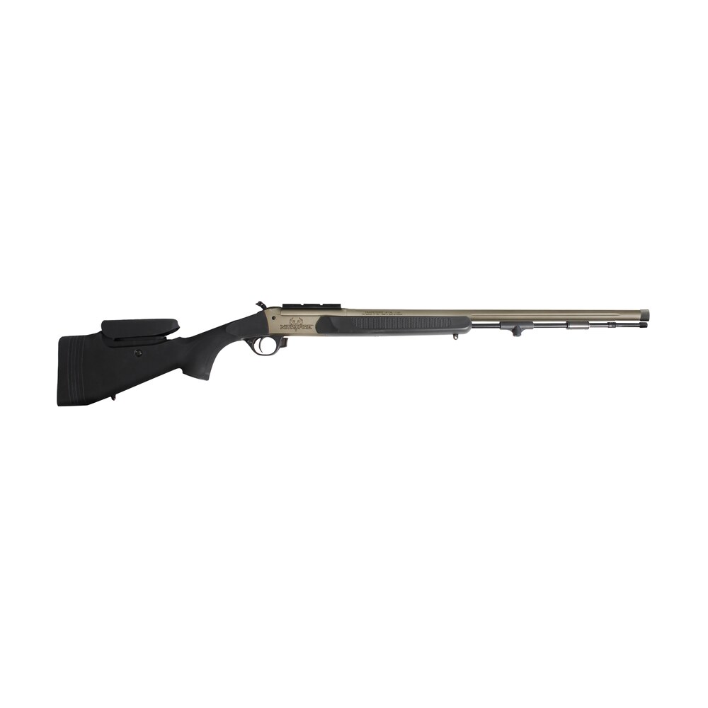 traditions cr84660450b nitrofire pro 50 cal 209 primer tungsten cerakote 26" fluted/threaded w/vapr twist barrel, drilled & tapped receiver, black adj cheek piece & lop synthetic stock Traditions CR84660450B NitroFire Pro 50 Cal 209 Primer Tungsten Cerakote 26" Fluted/Threaded Sports South item 162098