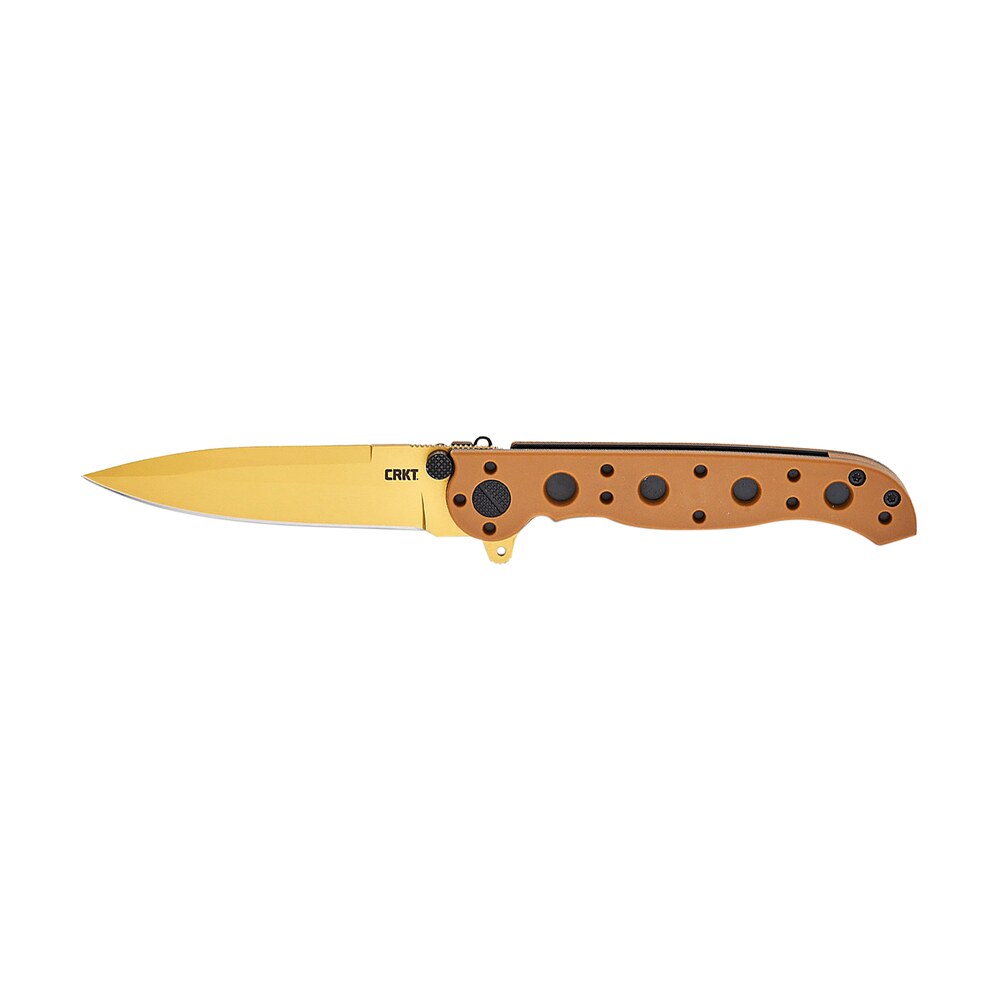 crkt m16 01dz m16 10dz edc 3.03" folding plain desert tan d2 steel blade, desert tan grn handle CRKT M16-01DZ M16-10DZ EDC 3.03" Folding Plain Desert Tan D2 Steel Blade, Desert Tan GRN Handle Sports South item 162139