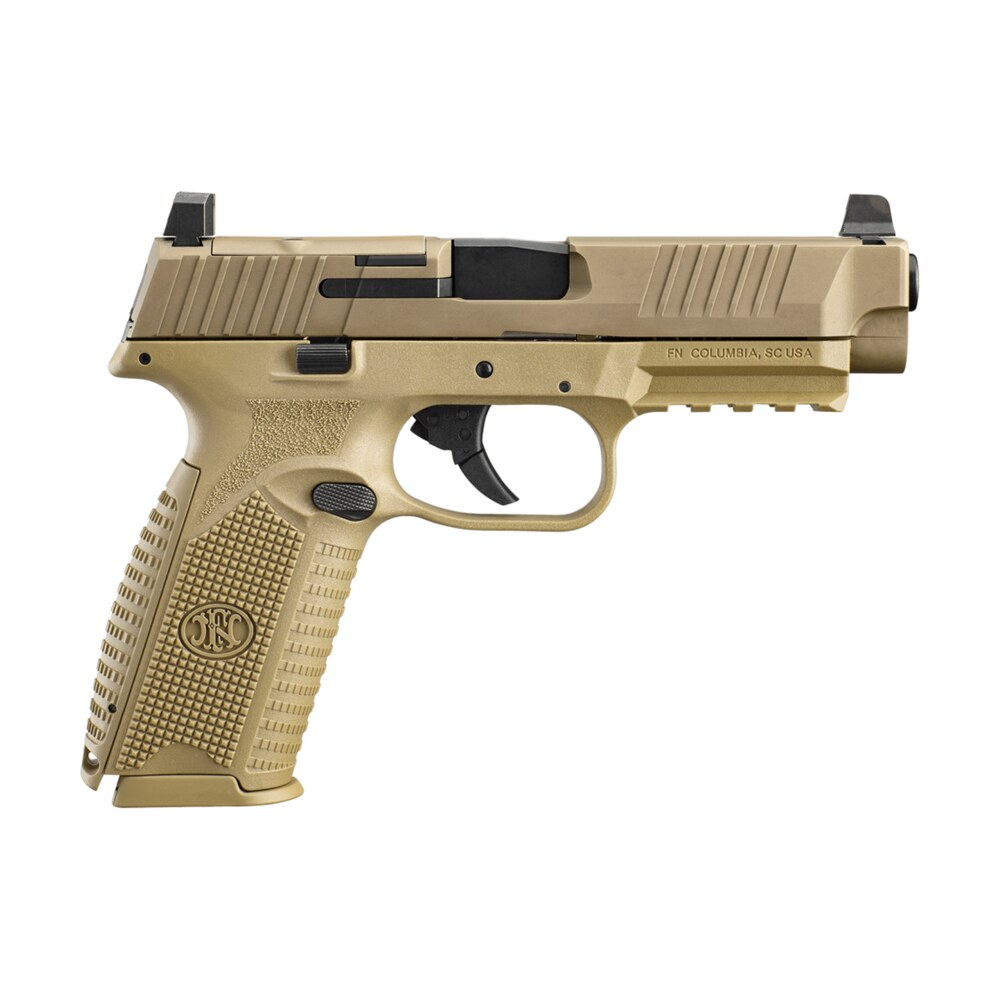 fn 66100723 509 mrd 9mm luger 10+1 black flat dark earth pvd flat dark earth FN 66100723 509 MRD 9mm Luger 10+1 Black Flat Dark Earth PVD Flat Dark Earth Sports South item 162148