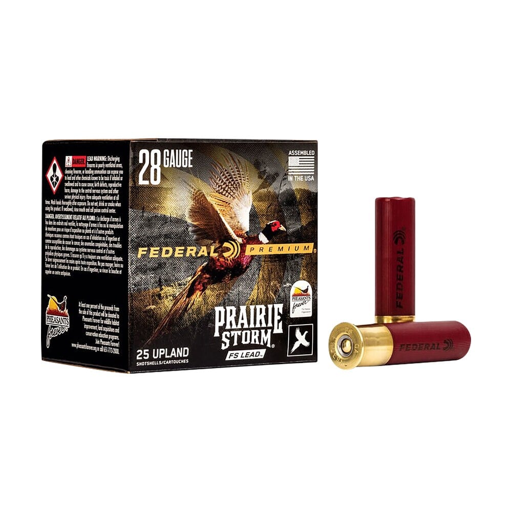 federal pfx285fs6 premium prairie storm fs 28gauge 3" 7/8oz 6shot 25 per box/10 case Federal PFX285FS6 Premium Prairie Storm FS 28Gauge 3" 7/8oz 6Shot 25 Per Box/10 Case Sports South item 162259