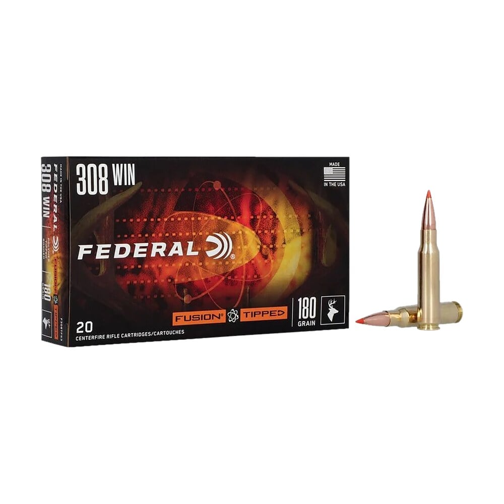 federal f308tfs3 fusion 308win 180gr bonded soft point 20 per box/10 case Federal F308TFS3 Fusion 308Win 180gr Bonded Soft Point 20 Per Box/10 Case Sports South item 162272