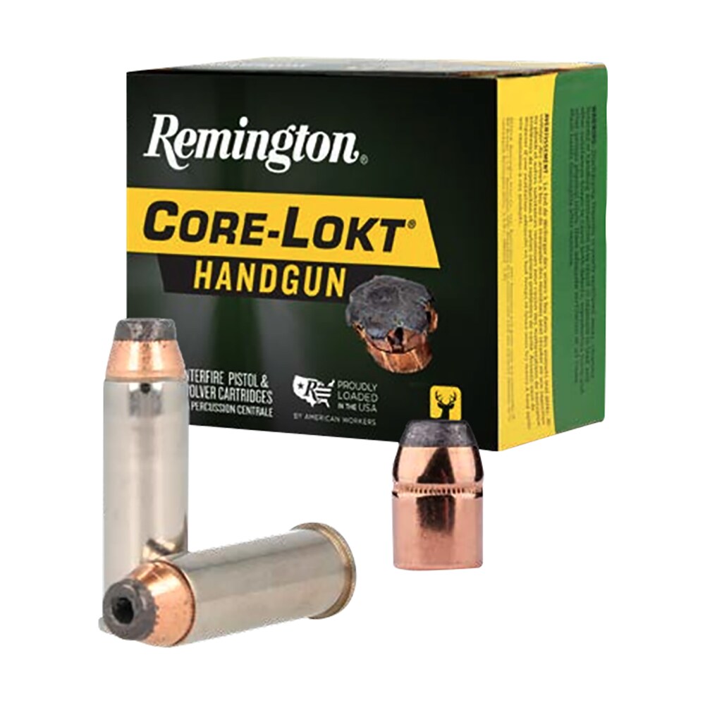 remington ammunition r20225 core lokt handgun 41remmag 210gr jacketed hollow point 20 per box/10 case Remington Ammunition R20225 Core-Lokt Handgun 41RemMag 210gr Jacketed Hollow Point 20 Per Sports South item 162318