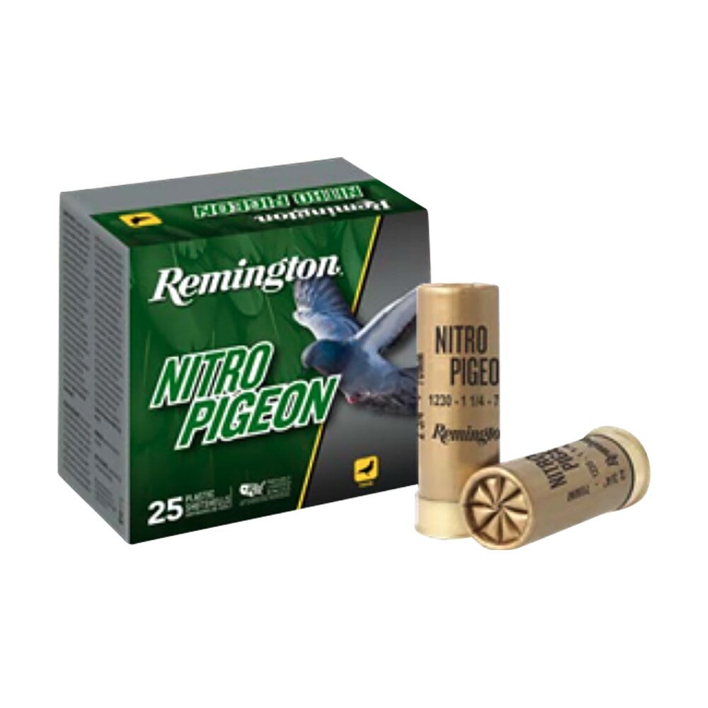 remington ammunition r28681 nitro pigeon 12gauge 2.75" 7.5shot 25 per box/10 case Remington Ammunition R28681 Nitro Pigeon 12Gauge 2.75" 7.5Shot 25 Per Box/10 Case Sports South item 162349