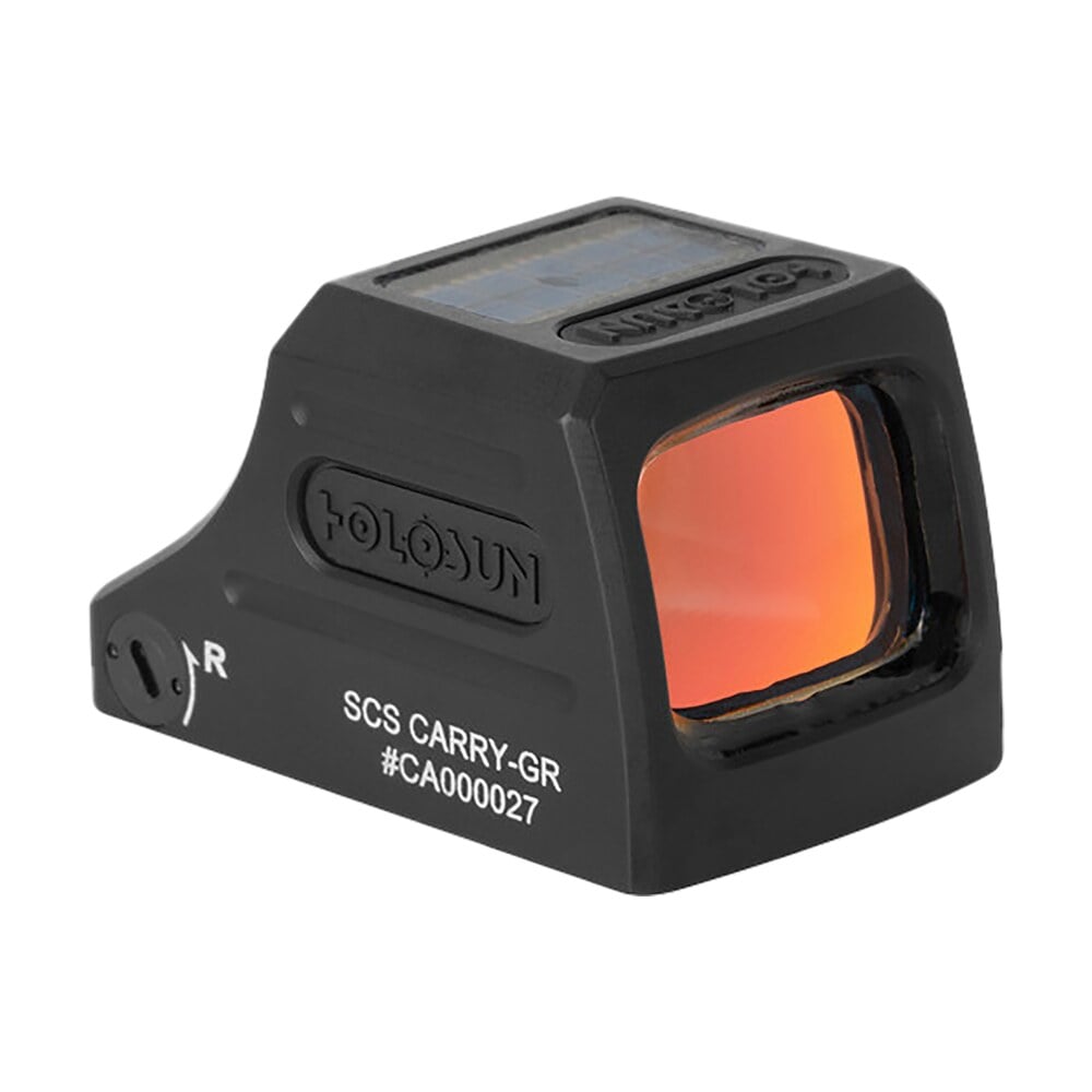 holosun scscarrygr scs carry black anodized 1 x 0.58" x 0.77" 2 moa green dot/32 moa circle multi reticle Holosun SCSCARRYGR SCS Carry Black Anodized 1 x 0.58" X 0.77" 2 MOA Green Dot/32 MOA Circle Sports South item 162436