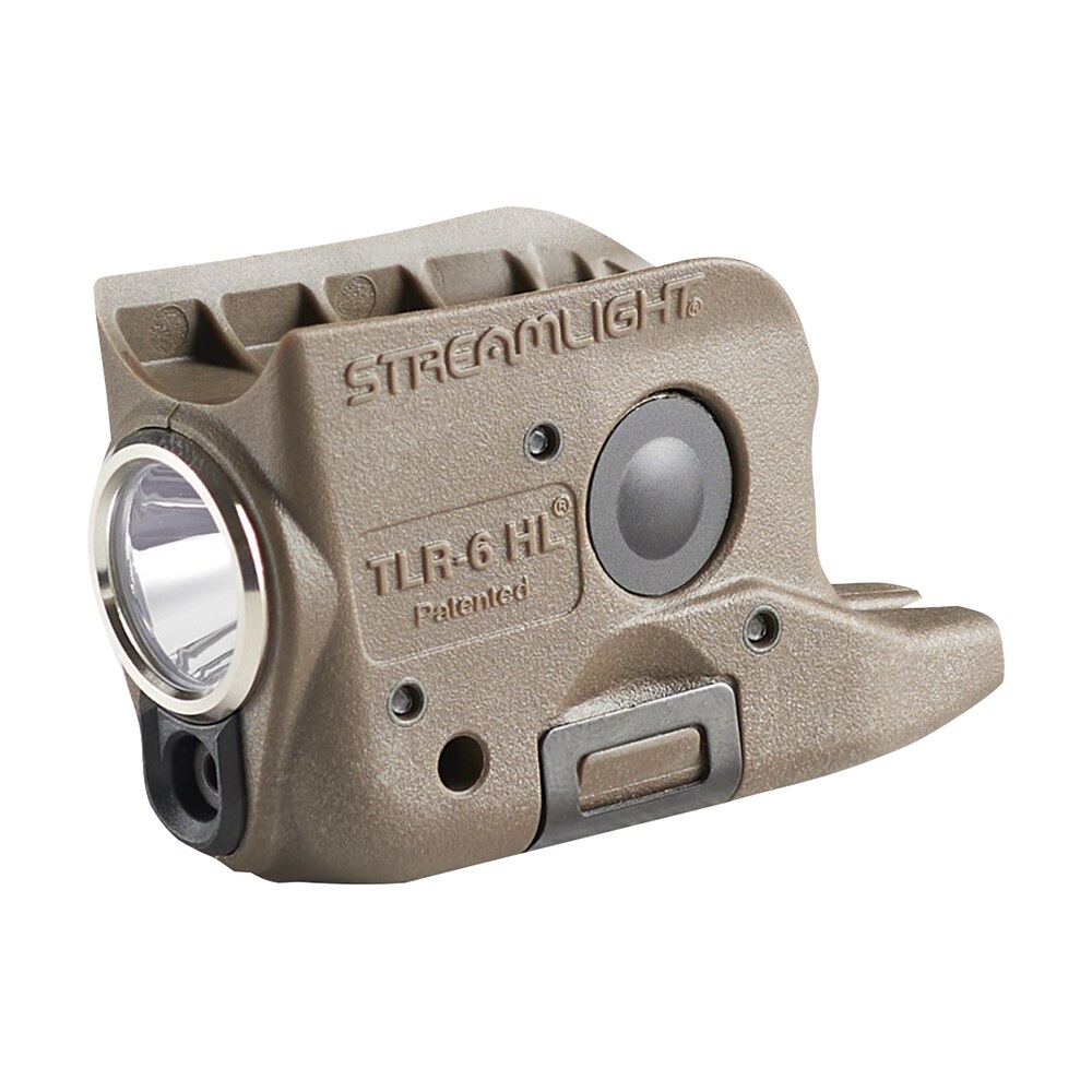 streamlight 69351 tlr 6 hl g gun light flat dark earth 300 lumens white led/green laser glock 42/43/43x/48 Streamlight 69351 TLR-6 HL G Gun Light Flat Dark Earth 300 Lumens White LED/Green Laser Glock Sports South item 162474