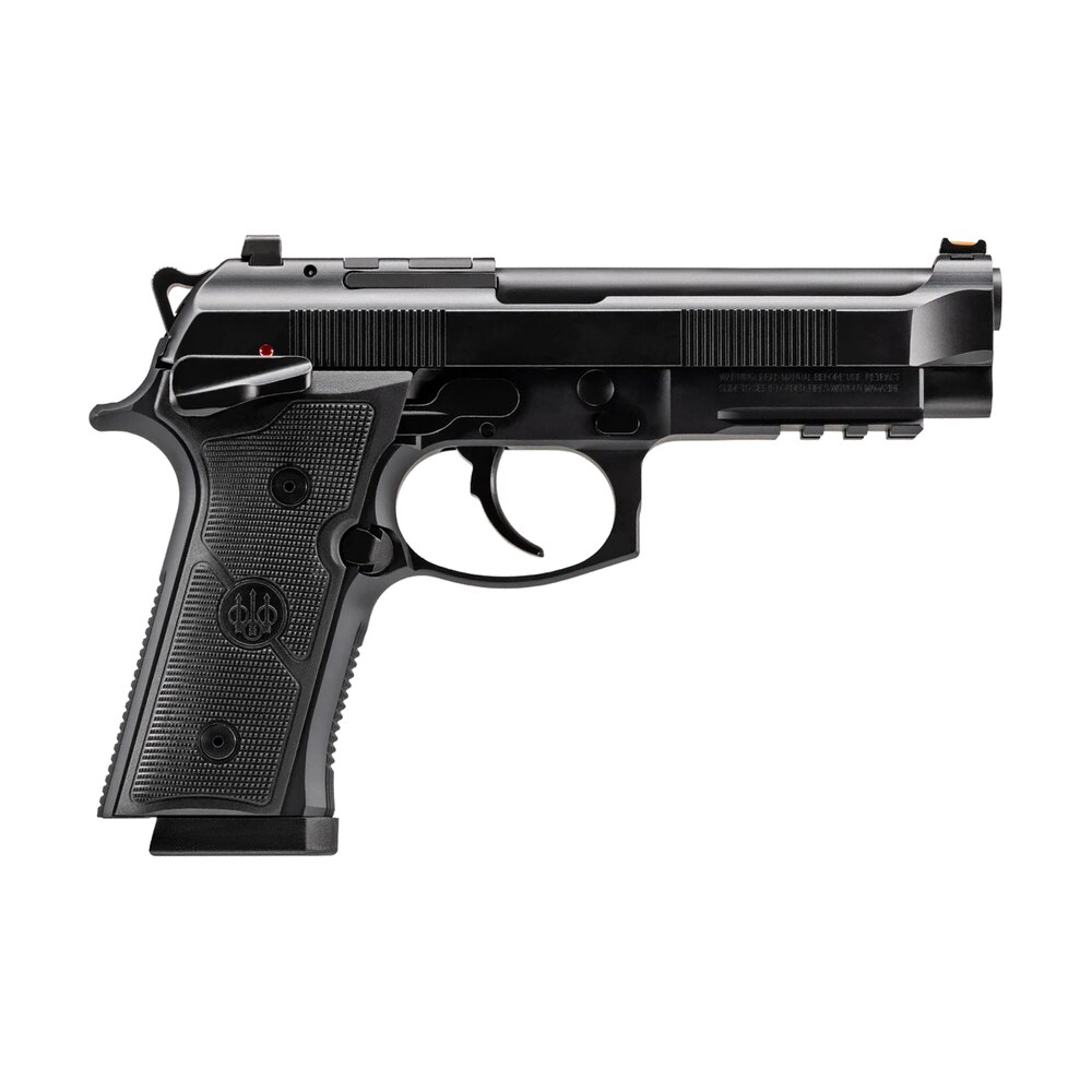 beretta usa j92xfmsda15 92gts 9mm luger 15+1 4.70" black inox steel barrel, black cerakote optic ready/serrated steel slide + aluminum frame w/beavertail & picatinny rail, ambidextrous Beretta USA J92XFMSDA15 92GTS 9mm Luger 15+1 4.70" Black Inox Steel Sports South item 162813